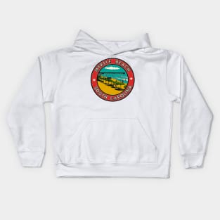 Vintage Style Myrtle Beach South Carolina Decal Kids Hoodie